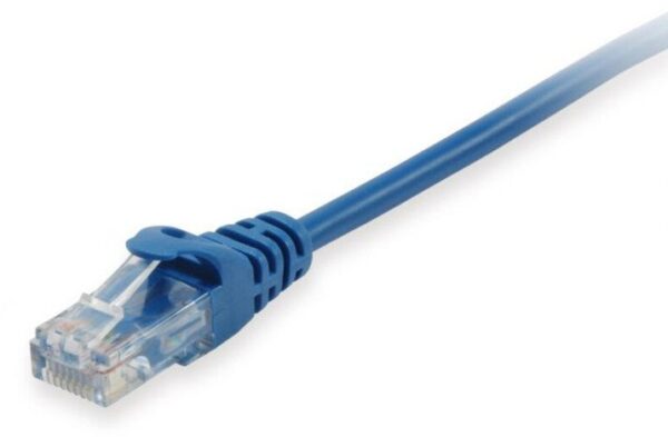 Latiguillo RJ45 Cat6 UTP CCA 5m AZUL EQUIP