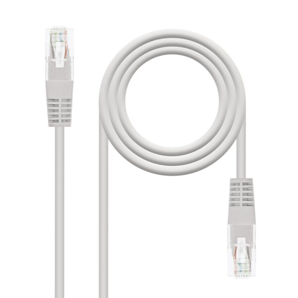 Latiguillo RJ45 Cat6 UTP CU 25m GRIS NANOCABLE
