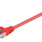 Latiguillo RJ45 Cat6a S/FTP CU LSZH 0,5m ROJO