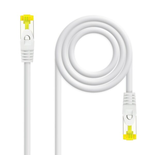Latiguillo RJ45 Cat6a S/FTP CU LSZH 2m BLANCO NANOCABLE