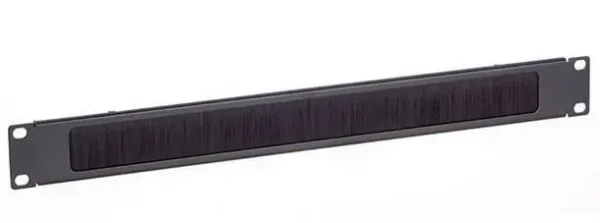 Panel Frontal Rack 19' 1U con Cepillo MC