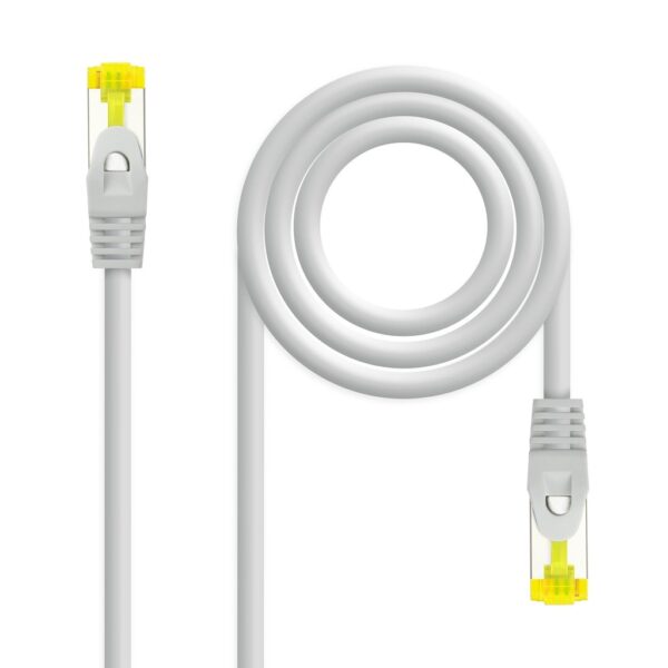Latiguillo RJ45 Cat6a S/FTP CU LSZH 7m GRIS NANOCABLE