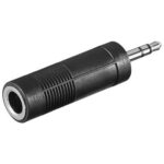 Adaptador JACK 3,5mm Macho Stereo a JACK 6,3mm Hembra Stereo