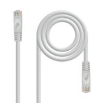 Latiguillo RJ45 Cat6a UTP CU LSZH 1,5m GRIS NANOCABLE