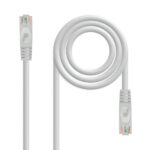 Latiguillo RJ45 Cat6a UTP CU LSZH 1m GRIS NANOCABLE
