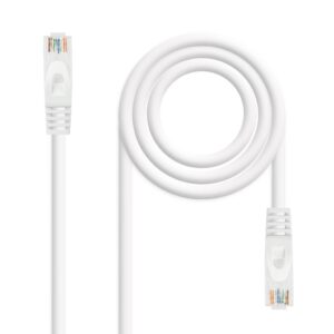Latiguillo RJ45 Cat6a UTP CU LSZH 2m BLANCO NANOCABLE