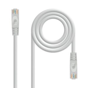 Latiguillo RJ45 Cat6a UTP CU LSZH 7m GRIS NANOCABLE