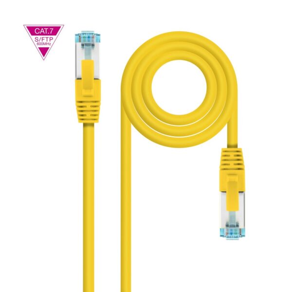 Latiguillo RJ45 Cat7 S/FTP CU 0,25m AMARILLO