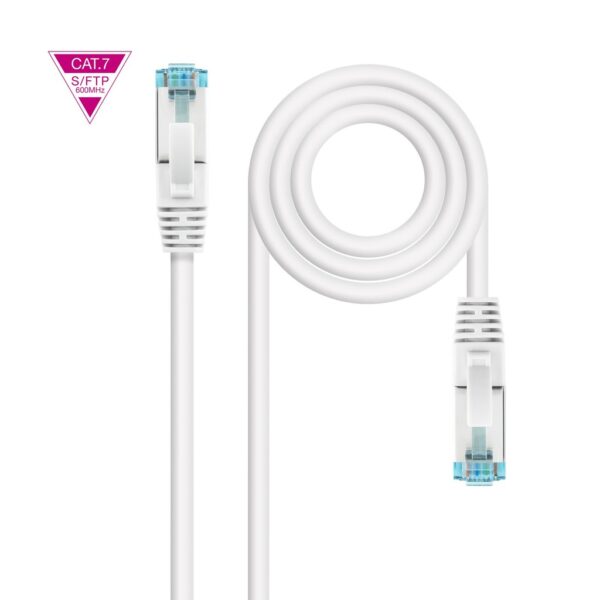 Latiguillo RJ45 Cat7 S/FTP CU 0,25m BLANCO