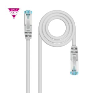 Latiguillo RJ45 Cat7 S/FTP CU 0,25m GRIS