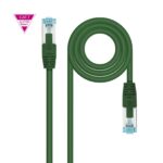 Latiguillo RJ45 Cat7 S/FTP CU 0,25m VERDE