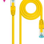 Latiguillo RJ45 Cat7 S/FTP CU 2m AMARILLO NANOCABLE