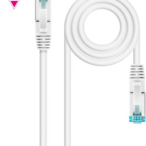 Latiguillo RJ45 Cat7 S/FTP CU 2m BLANCO NANOCABLE