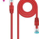 Latiguillo RJ45 Cat7 S/FTP CU 2m ROJO NANOCABLE