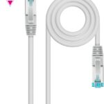 Latiguillo RJ45 Cat7 S/FTP CU LSZH 0,5m GRIS NANOCABLE