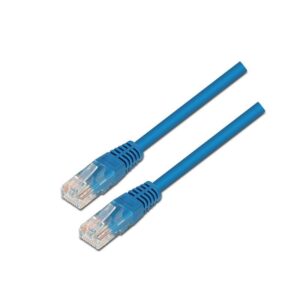 Latiguillo RJ45 UTP Cat5e 10m AZUL