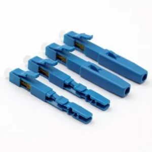 Conector Fibra Optica MonoModo LC/UPC Rapido AZUL