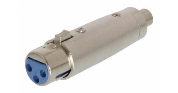 Adaptador XLR Hembra 3Pin a RCA Hembra