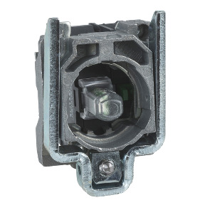 Cuerpo con bloque luminoso azul/anillo de fijación led 1NA + 1NC - 24V ref. ZB4BW0B65 Schneider Electric